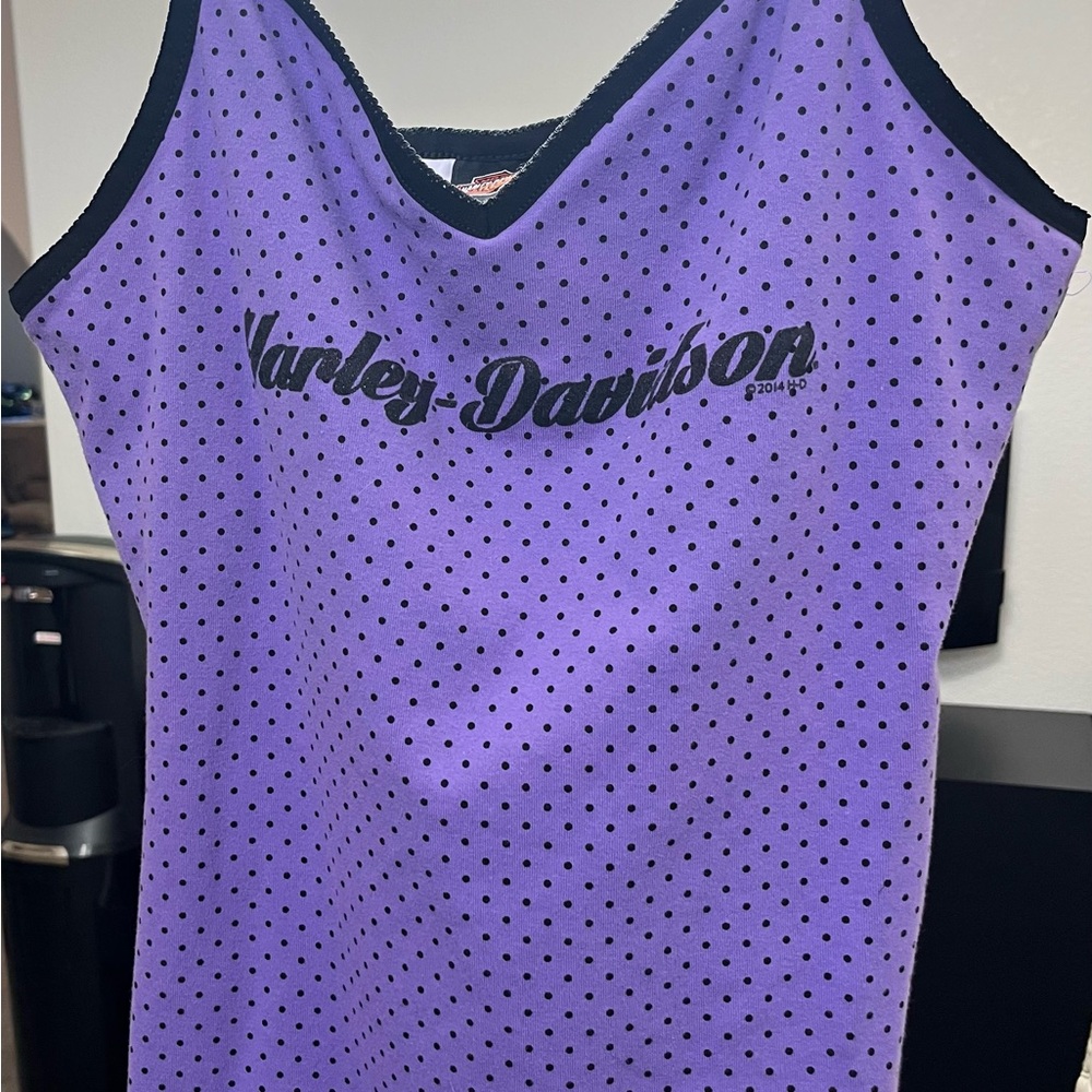 Harley-Davidson Purple Tank Top
